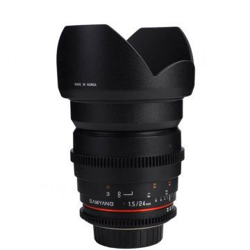 Samyang 24mm T1.5 Pentax VDSLR lens