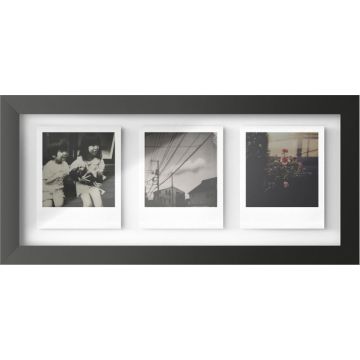 Polaroid Studio Fotogrāfijas Rāmis Triptihs - Melns