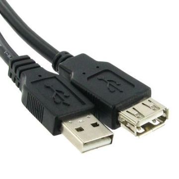 Caruba USB 2.0 pagarinātājs kabelis 3m