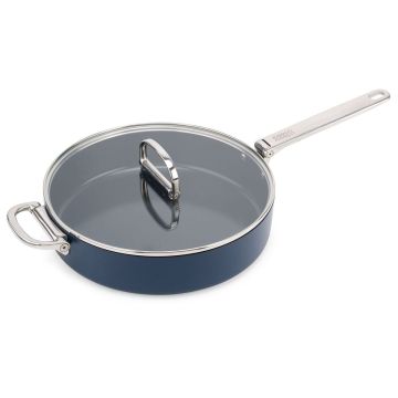 Joseph Joseph Space Fold.Handle Ceram.NS 28cm Zila Sautē Panna ar Vāku