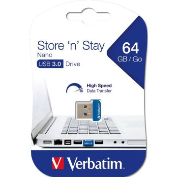 Verbatim Store n Stay Nano 64GB USB 3.0