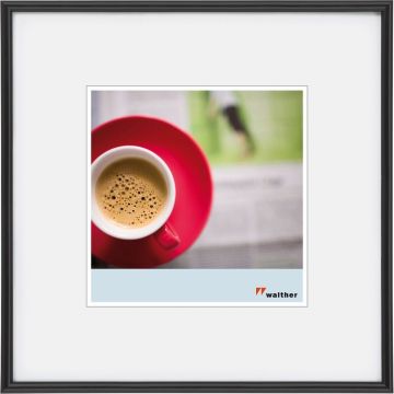 Walther Galeria 40x40 Resin melns KB440H