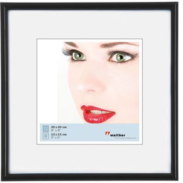 Walther Galeria 20x20 Resin melns KB220H