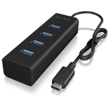 ICY BOX IB-HUB1409-C3 Tipa-C uz 4-portu USB 3.2