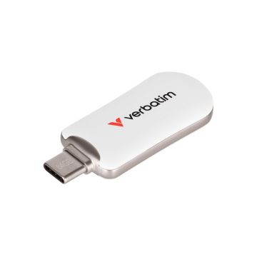 Verbatim Plectra Balts 64GB USB-C USB Zibspēle 30228