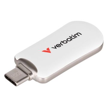 Verbatim Plectra Balta 512GB USB-C Atmiņas Diskete