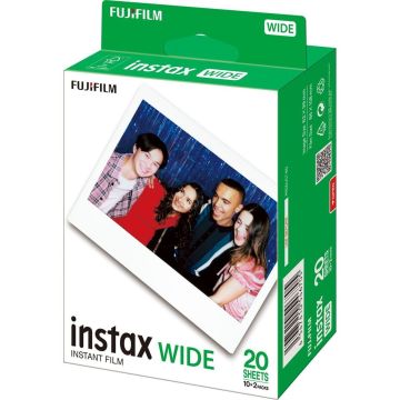 Fujifilm Instax wide Film spīdīgs JAUNS 2pcs