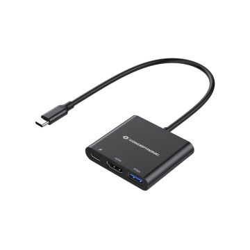 Conceptronic DONN01B 3-in-1 USB 3.2 Dokstacija