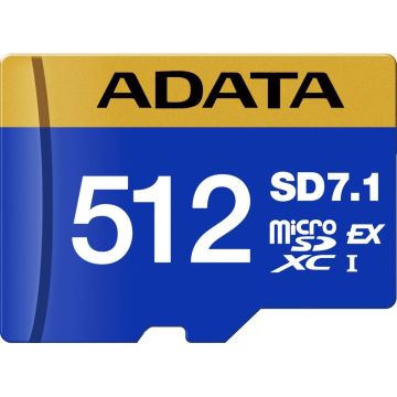 ADATA mSD EXPRESS SWITCH 2 512GB atmiņas karte PCIe U3 C10 V30 RW:800MBs/700MBs