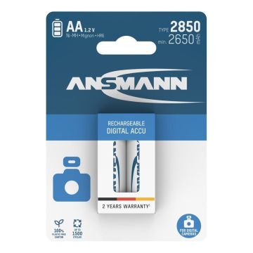 Ansmann 2x AA 2850mAh akumulatoru komplekts