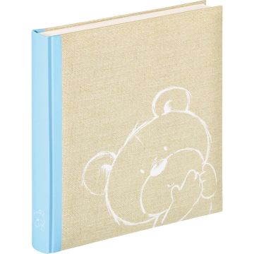 Walther Dreamtime Bērnu foto albums, 50 lpp., grāmatas iesējums, 28x30,5 cm, zils, UK151L