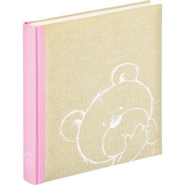 Walther Dreamtime Bērnu foto albums, 50 lpp., grāmatas iesējums, 28x30,5 cm, rozā, UK151R