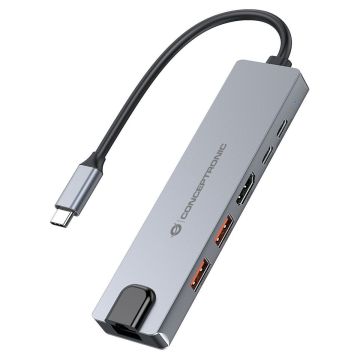 Conceptronic DONN29G 6 uz 1 Docking stacija