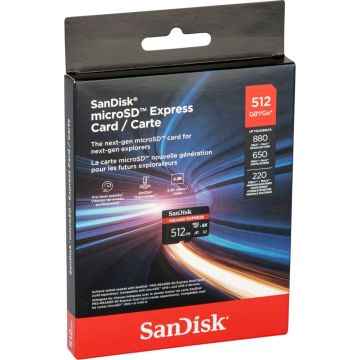 SanDisk microSD EXPRESS 512GB Switch 2 Gatavs
