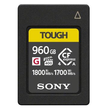Sony CFexpress Type A 960GB atmiņas karte TOUGH R/W 1800/1700MBs CEAG960T