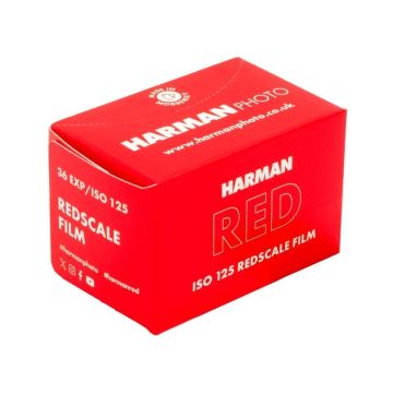 Harman Red ISO 125/120 C41 sarkanās skalas filma