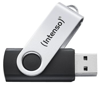 Intenso Office Line 32GB USB Stick 3.2 sudrabs-melns