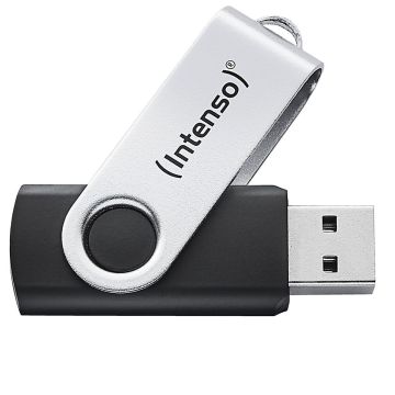 Intenso Office Line 64GB USB Nūja 3.2 sudrabs-melns
