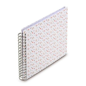 Hama Floral Spirāle Albums 28x24 50 baltas lapas 7739