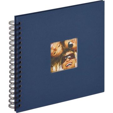 Walther Fun Spirālveida albums 23x17 cm, 40 melnas lapas, zils  SA109L