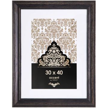 Nielsen Accent Vintage 30x40 Wood melns 3231003