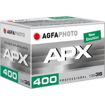 Agfa APX Pan 400 135/36 melnbaltā foto filma