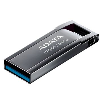 ADATA USB 3.2 UR340 melns 64GB AROY-UR340-64GBK