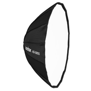 Godox AD-S85S sudraba paraboliskais softbokss AD400Pro