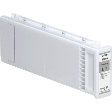 Epson T8000 UltraChrome PRO light gray tinte, 700ml, paredzēta SC-P10000/20000