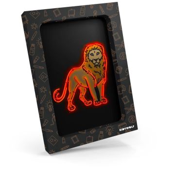 Kidywolf Luminous Sienas Bilde 3 Gabalu Komplekts Dzīvnieki