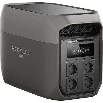 EcoFlow DELTA 3 Max pārnēsājamā barošanas stacija