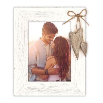 ZEP Lille White 15x20 koka foto rāmis RE668W balts