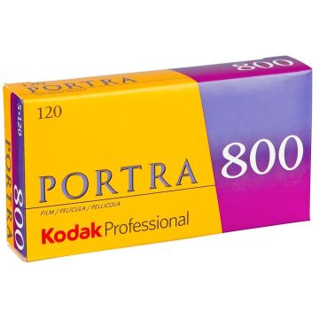 Kodak Portra 800 120 formāta filma 1 gab. no 5-pakas