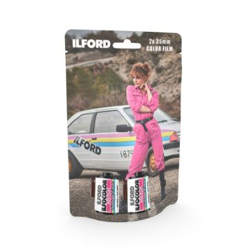 Ilford ILFOCOLOR 400 Plus Vintage Tone krāsainā foto filma 135/24 kadri 2 gab.