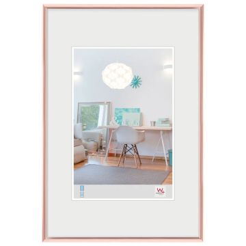 Walther New Lifestyle 21x29,7 plastmasa, rozā zelts DIN A4