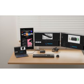 Belkin CONNECT 16-in-1 140 W melns trīskāršā displeja doks INC029kqBK