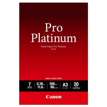 Canon PT-101 A3, 20 loksnes foto papīrs Pro platīns 300 g