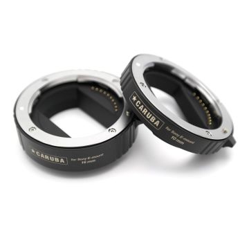 Caruba Makro gredzenu komplekts 10/16mm Sony NEX kamerām