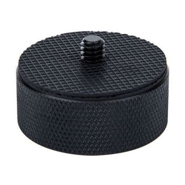 Caruba Adapterskrūve 1/4"M - 3/8"F ar gumijas uzliku un metāla korpusu