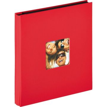 Walther Fun Iespraužamo fotogrāfiju albums 10x15 cm, 300 fotogrāfijas, sarkans  ME111R