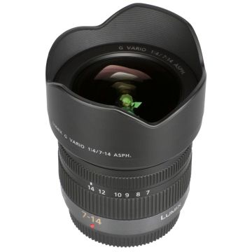 Panasonic Lumix G Vario H-F 4.0/7-14 M-FT objektīvs m43 micro four thirds kamerām
