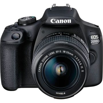 Canon EOS 2000D komplekts + EF-S 18-55 IS II