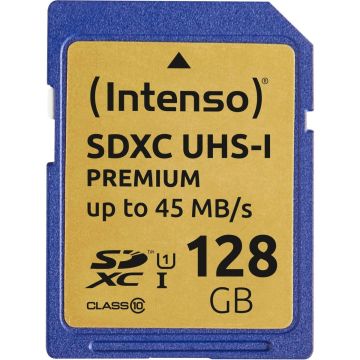 Intenso SDXC Karte 128GB Class 10 UHS-I Premium