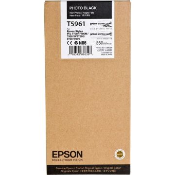 Epson T5961 photo black tinte, 350ml