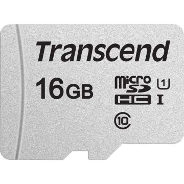 Transcend 16GB micro SDHC Class 10 UHS-I U1 atmiņas karte (R 95MB/s W 45MB/s) (bez kastes un adaptera)