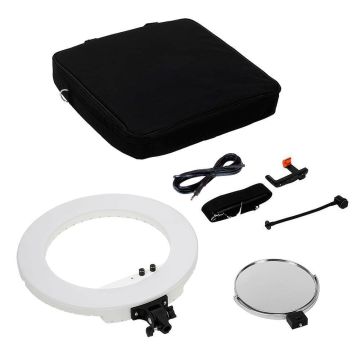 Caruba Vlogger 18" (45cm) 100W LED riņķveida gaisma