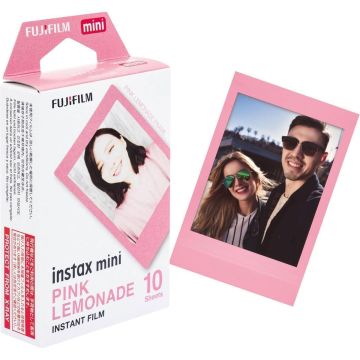 Fujifilm instax Mini 10 lapas Rozā limonāde