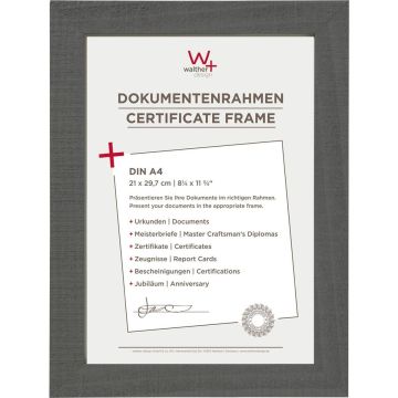 Walther Home DIN A4 21x29,7 Wood pelēks HO130D