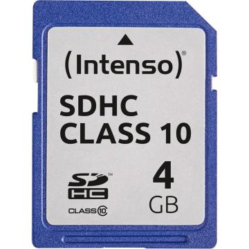 Intenso SDHC card 4GB Class 10 memory card