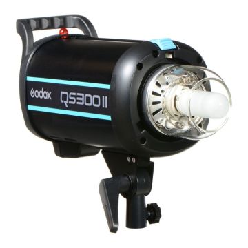 Godox QS300II studijas zibspuldze 300Ws Ar Bowens Bajoneti